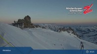 Archiv Foto Webcam Hintertuxer Gletscher: &#34;Gefrorene Wand&#34;-Gipfel 02:00