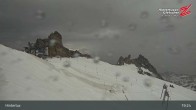 Archived image Webcam Hintertux Glacier: &#34;Gefrorene Wand&#34; Summit 18:00