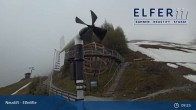 Archived image Webcam Upper station panoramic railway `Elfer` (1790m) 08:00