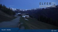 Archived image Webcam Upper station panoramic railway `Elfer` (1790m) 04:00