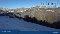 Archived image Webcam Upper station panoramic railway `Elfer` (1790m) 08:00