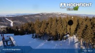 Archiv Foto Webcam Bergstation der Hochfichtbahn 08:00