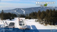 Archiv Foto Webcam Bergstation der Hochfichtbahn 12:00