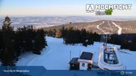 Archiv Foto Webcam Bergstation der Hochfichtbahn 07:00