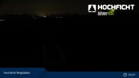Archiv Foto Webcam Bergstation der Hochfichtbahn 02:00