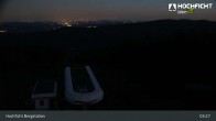 Archiv Foto Webcam Bergstation der Hochfichtbahn 02:00