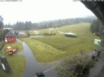Archived image Webcam base station at Hohenbogen mountain 19:00