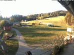 Archiv Foto Webcam Hohenbogen: Talstation und Brünnlhang 06:00