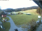 Archiv Foto Webcam Hohenbogen: Talstation und Brünnlhang 03:00