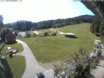 Archiv Foto Webcam Hohenbogen: Talstation und Brünnlhang 09:00