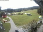 Archiv Foto Webcam Hohenbogen: Talstation und Brünnlhang 15:00