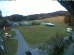 Archiv Foto Webcam Hohenbogen: Talstation und Brünnlhang 03:00