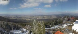 Archived image Webcam Top station at Hohenbogen mountain 09:00