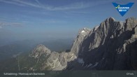 Archiv Foto Webcam Bergstation Dachstein 08:00
