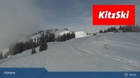 Archiv Foto Webcam Kitzbühel: Hahnenkamm Berg 08:00