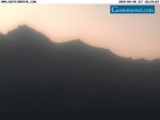 Archiv Foto Webcam Gastein: Ausblick Jungerstube 19:00