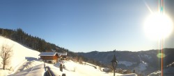 Archived image Webcam Hotel Bergheimat panoramic view 09:00