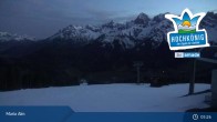 Archived image Webcam Top Station Hochmaisalm Maria Alm 04:00