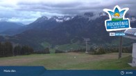 Archived image Webcam Top Station Hochmaisalm Maria Alm 00:00