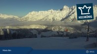 Archived image Webcam Top Station Hochmaisalm Maria Alm 08:00