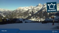 Archiv Foto Webcam Hochkönig Maria Alm: Bergstation Hochmaisalm 08:00