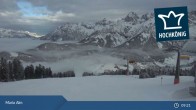 Archiv Foto Webcam Hochkönig Maria Alm: Bergstation Hochmaisalm 08:00