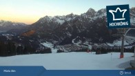 Archiv Foto Webcam Hochkönig Maria Alm: Bergstation Hochmaisalm 06:00