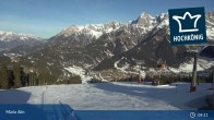 Archiv Foto Webcam Hochkönig Maria Alm: Bergstation Hochmaisalm 08:00