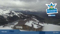 Archived image Webcam Aberg Top Station Maria Alm 03:00