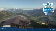 Archived image Webcam Aberg Top Station Maria Alm 07:00