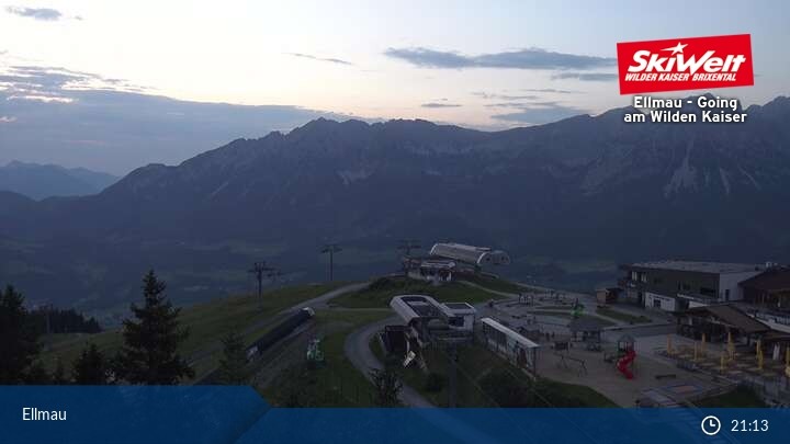 Webcam Ellmau: Bergstation Hartkaiserbahn • SkiWelt Wilder Kaiser ...