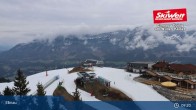 Archiv Foto Webcam Ellmau: Bergstation Hartkaiserbahn 08:00