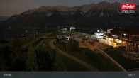 Archiv Foto Webcam Ellmau: Bergstation Hartkaiserbahn 03:00