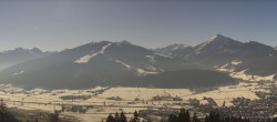 Archived image Webcam View from ´Berggasthof Habersattgut´ down to the ´Ennstal´ (Enns valley) 09:00