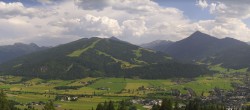 Archiv Foto Webcam Blick vom Berggasthof Habersattgut nach Altenmarkt 15:00