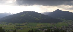 Archiv Foto Webcam Blick vom Berggasthof Habersattgut nach Altenmarkt 17:00