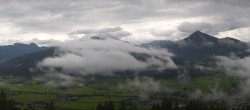 Archived image Webcam View from ´Berggasthof Habersattgut´ down to the ´Ennstal´ (Enns valley) 05:00
