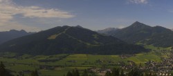 Archived image Webcam View from ´Berggasthof Habersattgut´ down to the ´Ennstal´ (Enns valley) 07:00