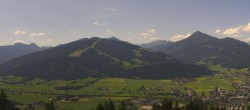 Archived image Webcam View from ´Berggasthof Habersattgut´ down to the ´Ennstal´ (Enns valley) 09:00