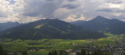 Archived image Webcam View from ´Berggasthof Habersattgut´ down to the ´Ennstal´ (Enns valley) 11:00