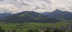 Archiv Foto Webcam Blick vom Berggasthof Habersattgut nach Altenmarkt 13:00