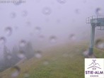 Archived image Webcam Stiealm alp at Idealhang 11:00
