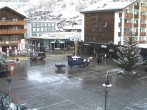 Archived image Webcam Railway station at Zermatt 08:00