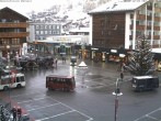 Archived image Webcam Railway station at Zermatt 10:00
