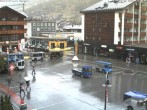 Archiv Foto Webcam Zermatt: Bahnhofplatz 13:00