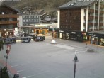 Archiv Foto Webcam Zermatt: Bahnhofplatz 19:00