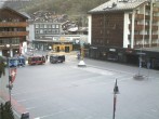 Archiv Foto Webcam Zermatt: Bahnhofplatz 05:00
