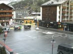 Archiv Foto Webcam Zermatt: Bahnhofplatz 05:00