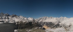 Archiv Foto Webcam Zermatt Hörnlibahn Bergstation - Blick zum Matterhorn 22:00