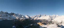 Archiv Foto Webcam Zermatt Hörnlibahn Bergstation - Blick zum Matterhorn 00:00